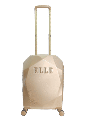 Walizka kabinowa ELLE Diamond złota