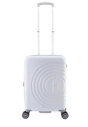 Walizka kabinowa ELLE Debossed biała