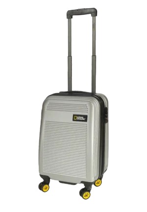 Walizka kabinowa National Geographic Aerodrome srebrna