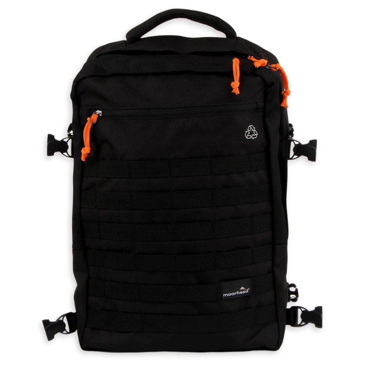 Plecak duży kabinowy Moorhead czarny - obrazek 5