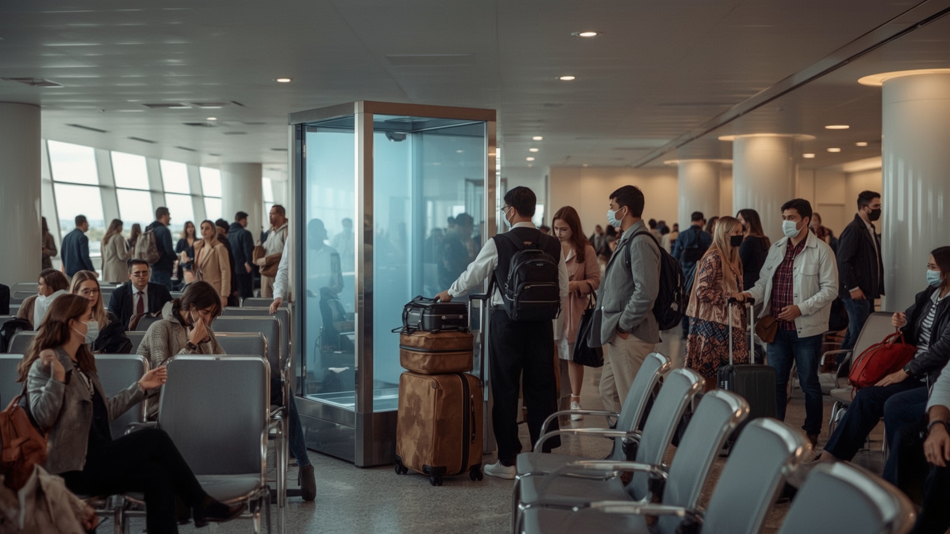 Bagaż podręczny na lotnisku