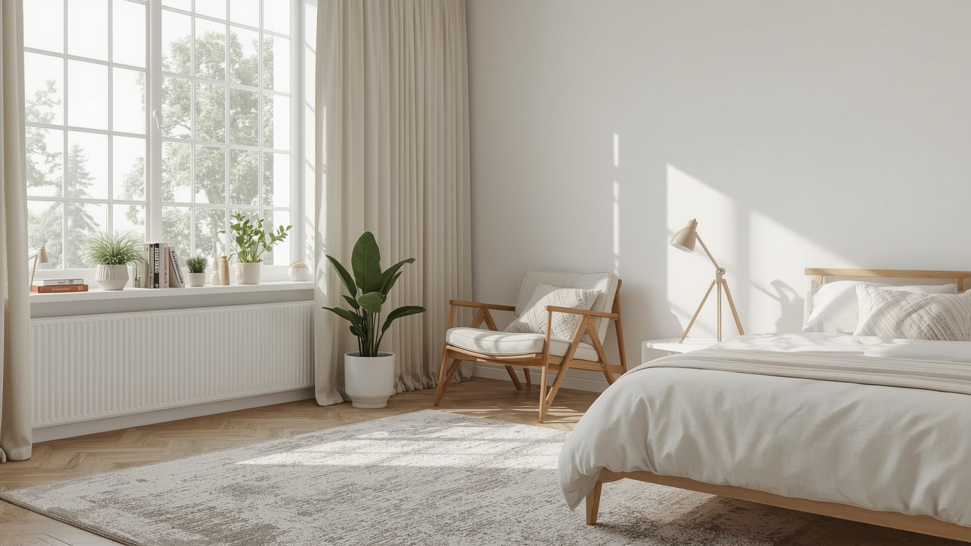 Spokojny sen w sypialni